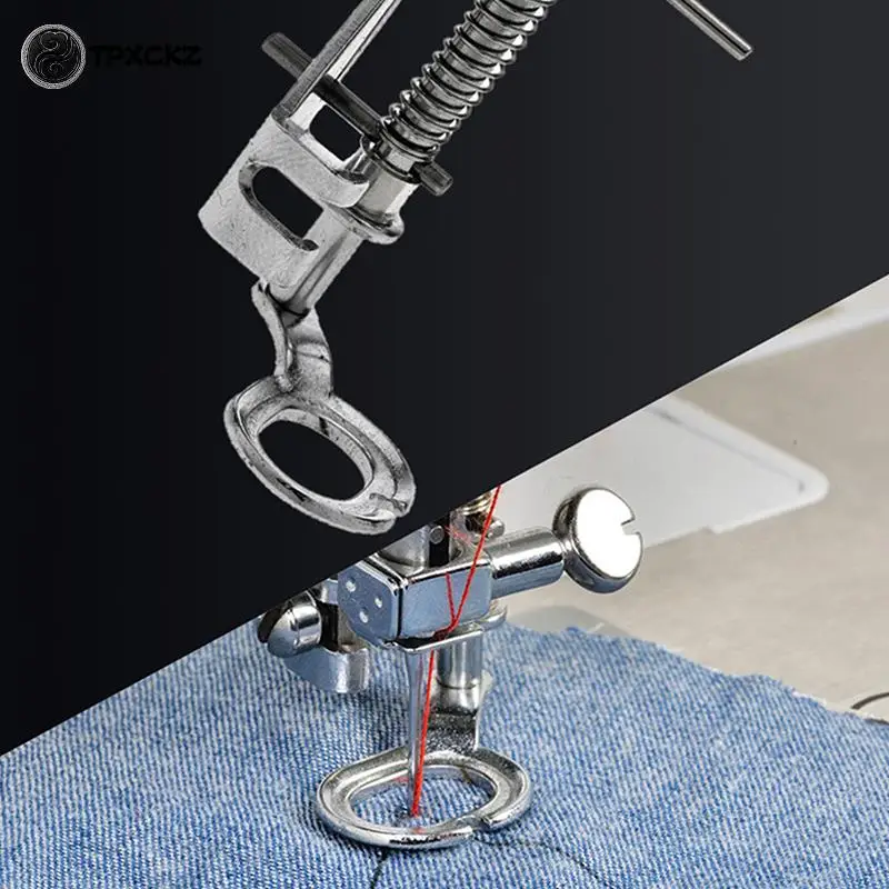 Sewing Machine Free Quilting Presser Foot Open Closed Embroidery Darning Foot Will Fit For Brother Janome Singer Sewing Machines