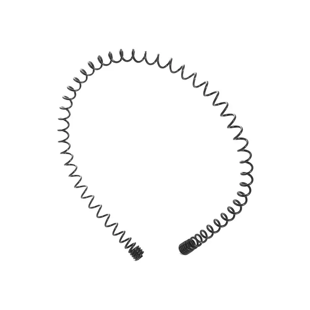 

Fashion Cross Wave Shape Headband Double Layer Simple Thin Metal Hair Hoop Hair Accessories Headwear Men Hair Bands Male