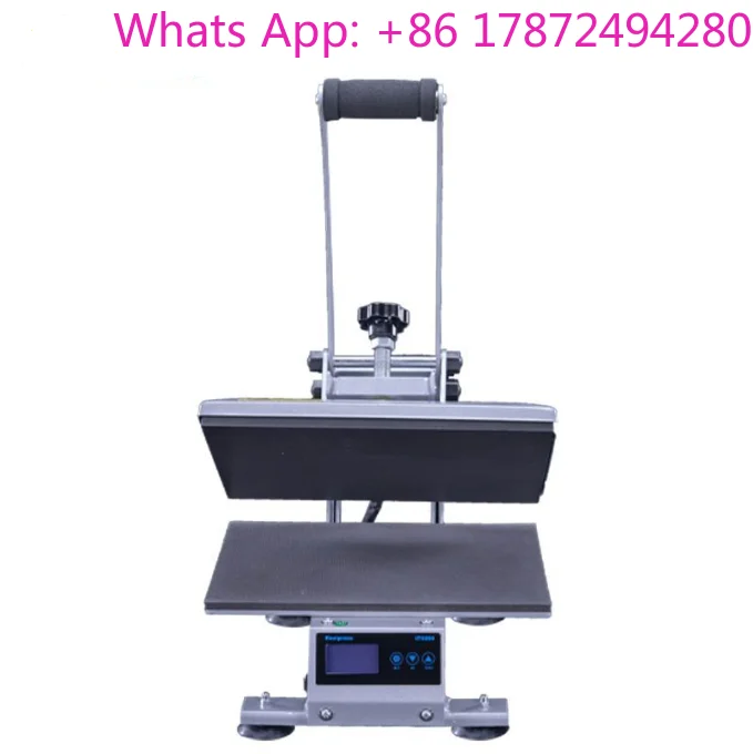 CH1816 Manual Heat Press Machine A4 T-Shirt Logo Heat Transfer DIY Printing Machine