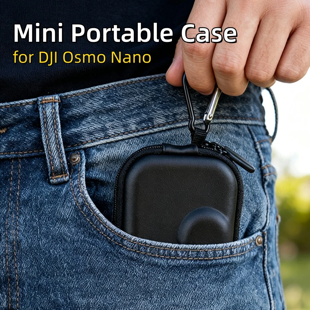 Hard Shell Storage Bag Soft Inner Lining Cover for DJI Osmo Nano Camera Mini Portable Protective Case Waterproof Shockproof Box