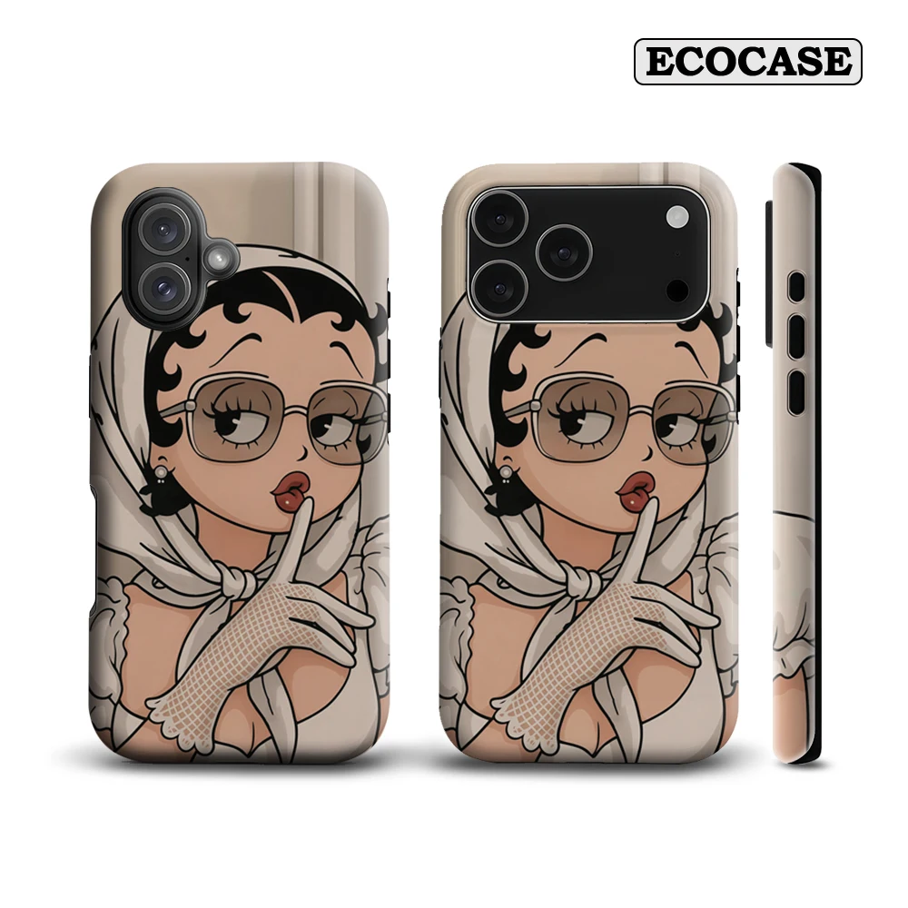 Vintage BettyS Chic Vibe IPhone 17 Must-Haves Handyhülle für IPhone 17 16 15 14 13 12 Pro Max Plus Doppelschichtige Rückseite