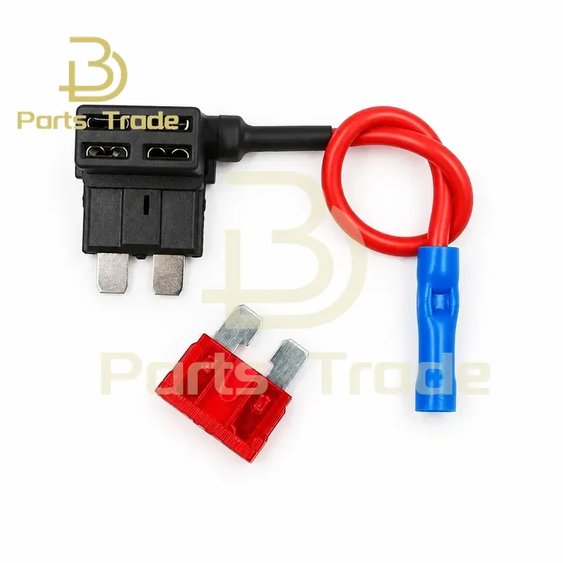 5Pcs 12V 24V Add A Circuit Standard Blade Fuse Box Holder ATO ATC Piggy Back Fuse Tap Car Accessories Fuse Not Included