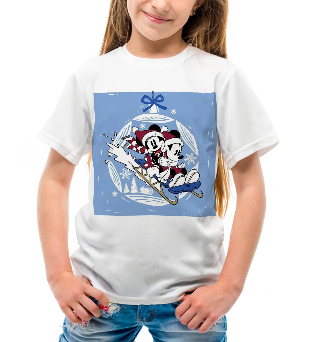 Disney Mickey Minnie prints girls vendita calda cartoon sweet t-shirt casual maniche corte adolescenti regali giocosi