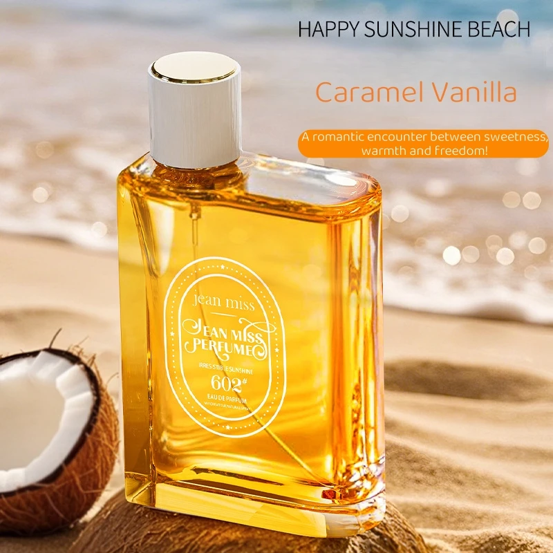 

New Caramel Vanilla Perfume Big Brand Women's Perfumes Long-lasting Fragrance Fresh Elegant Floral Ladies Parfum High Quality