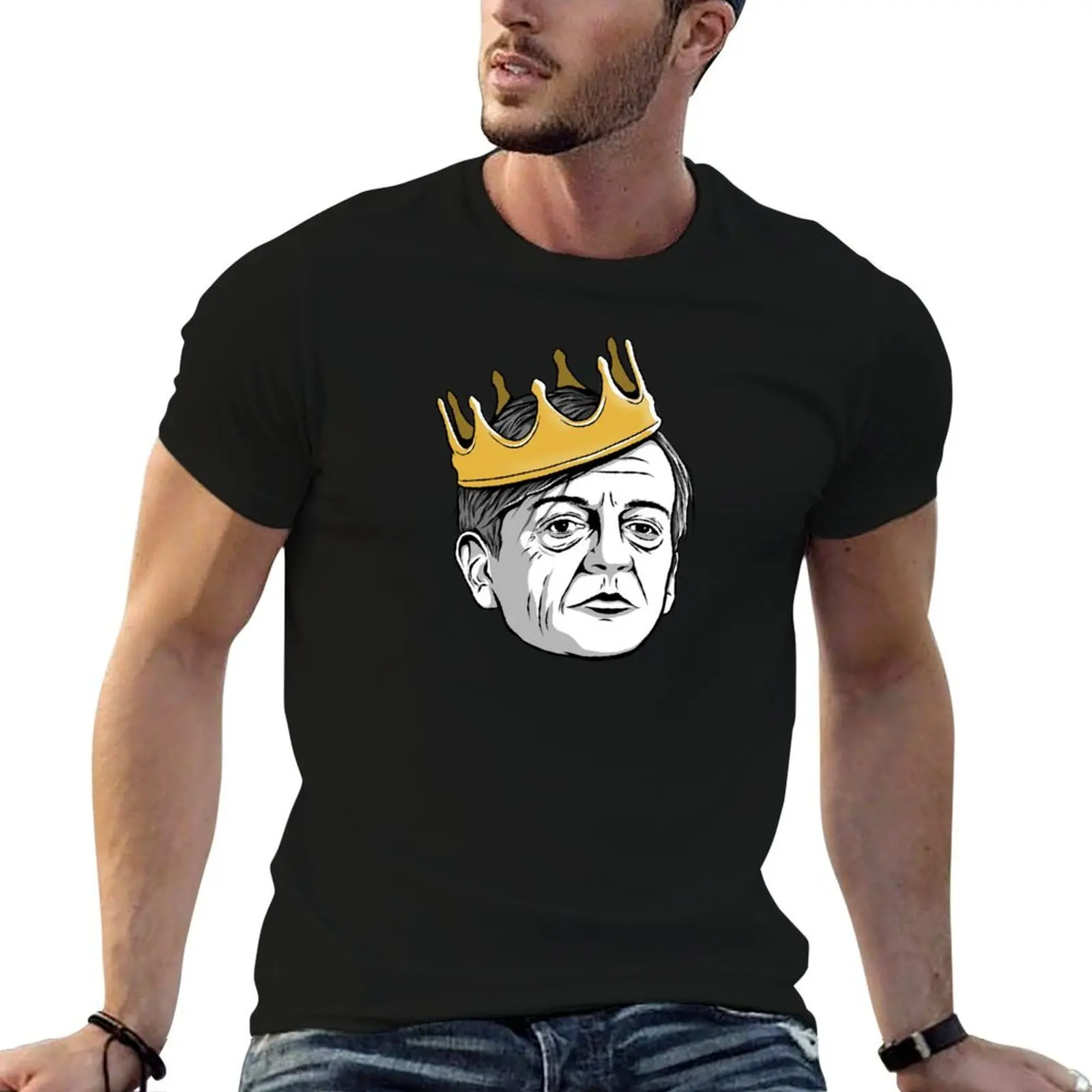 King Mark E Smith T-Shirt cotton t shirt pack t shirt man designer T-Shirt