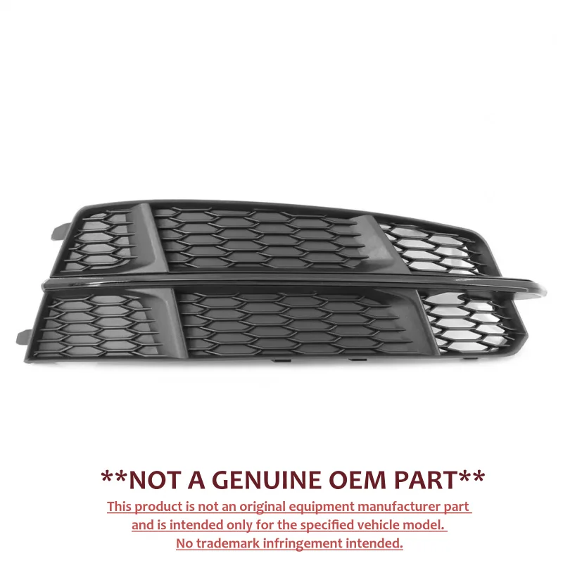 For Audi A6 C7 S‑line 16‑18 Front Bumper Lower Grille Air Intake Trim Panel Exterior Body Replacement Accessories