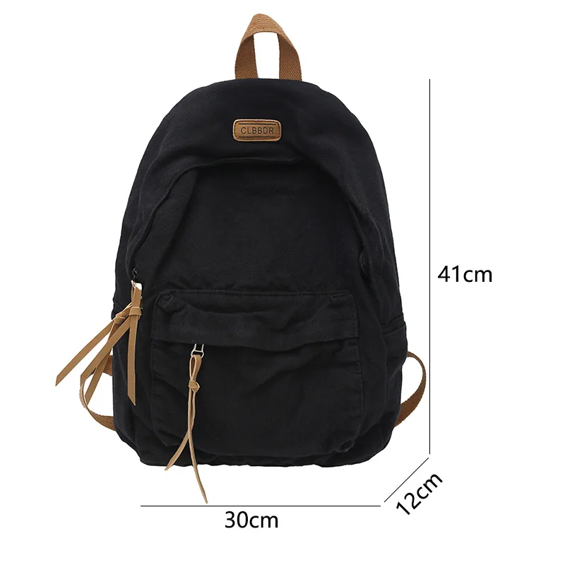 Nova moda feminina lona dos homens de alta capacidade faculdade mochila na moda feminina portátil sacos escolares bonito menina viagem saco livro legal