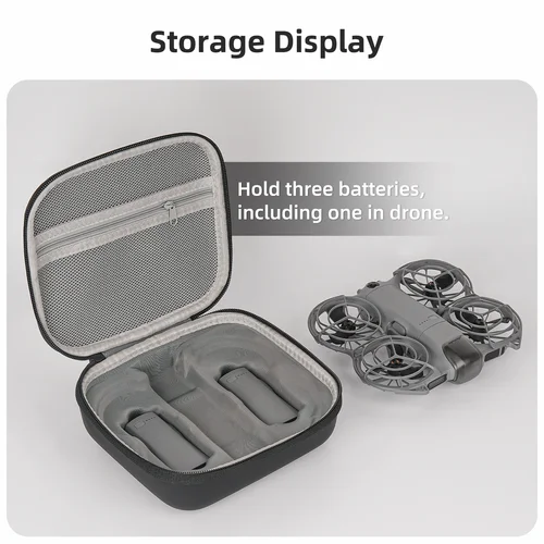 Imagen 2 del producto Estuche de transporte bolso de hombro de viaje para DJI Neo 2 Fly More Combo Drone bolsa de almacenamiento bolso portátil caja Accesorios ﻿