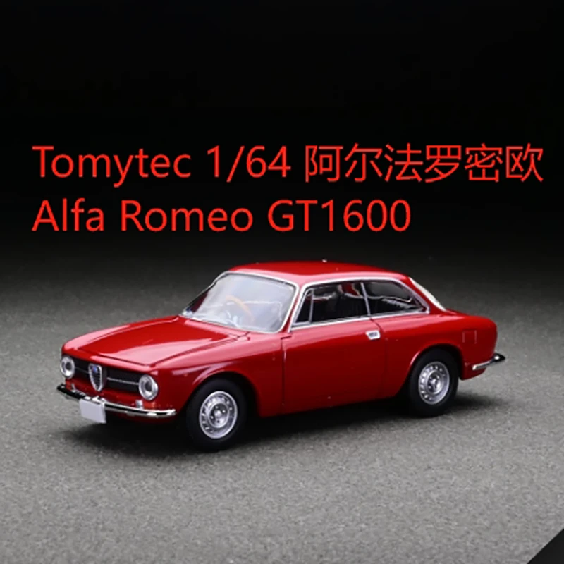 Tomytec TLV LV-156c نموذج سيارة مصنوع من خليط معدني بمقياس 1:64 GT1600 أحمر #3