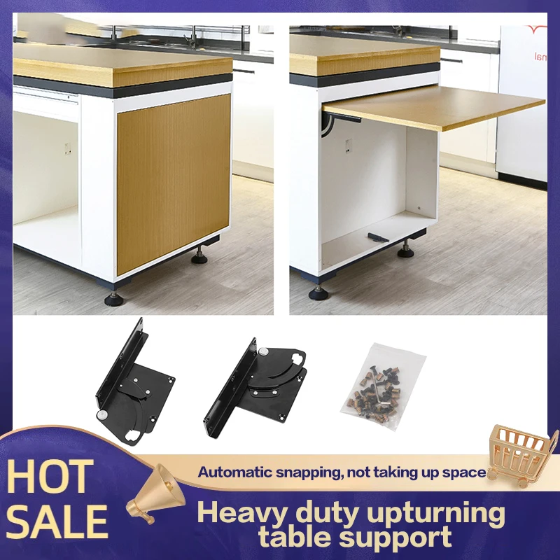 

Folding Table Hardware Accessories Multifunctional Small Apartment Hidden Bookcase Wardrobe Dining Table Furniture Connector