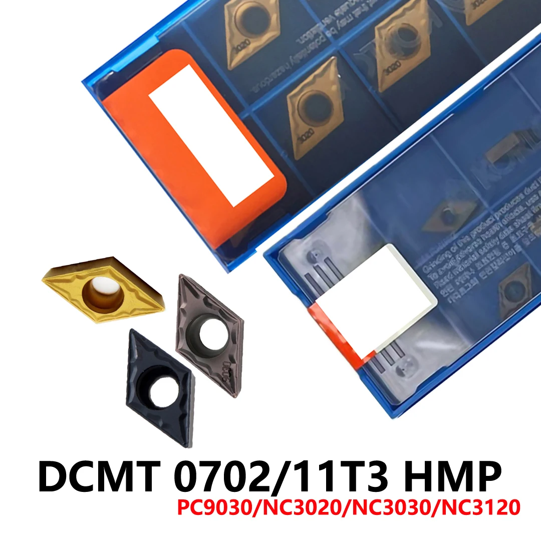 

Оригинальные DCMT070202 DCMT070204 DCMT11T302 DCMT11T304 DCMT11T308 HMP PC9030 NC3020 NC3030 NC3120 твердосплавные вставки для держателя инструментов
