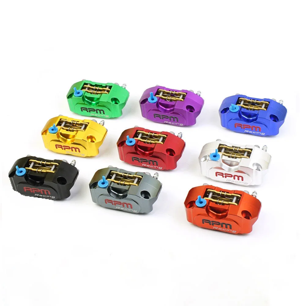 

RPM bidirectional four piston radiation brake caliper lower pump modification brake caliper