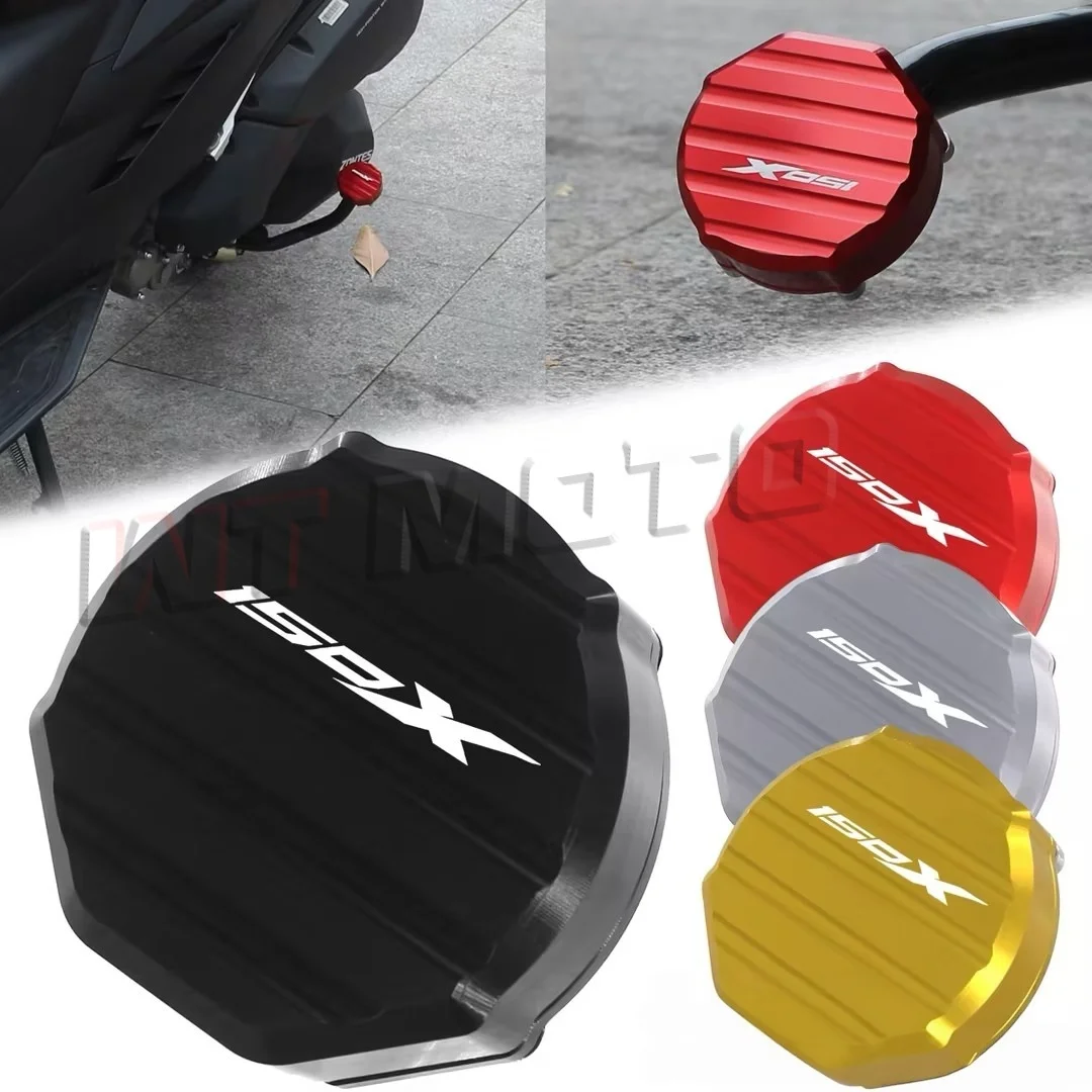 Motorcycle Middle Kickstand Wide Support Plate Fit ZONTES 150V /150X, Anti-slip Center Stand Pad Modified Parts
