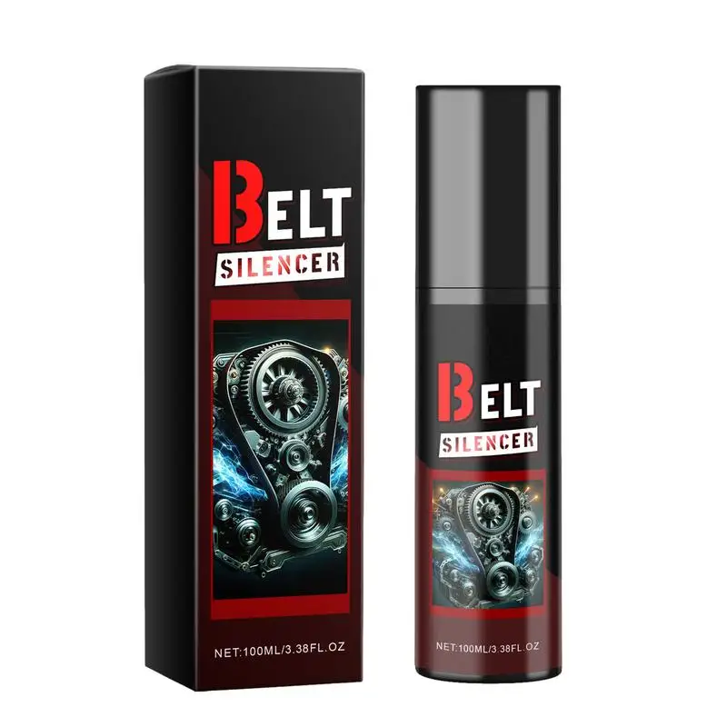 

Belt Dressing Spray Automotive 100ml Belt Noise Lubrication Protection Spray Anti-Abnormal Lubrication & Silencer Protection