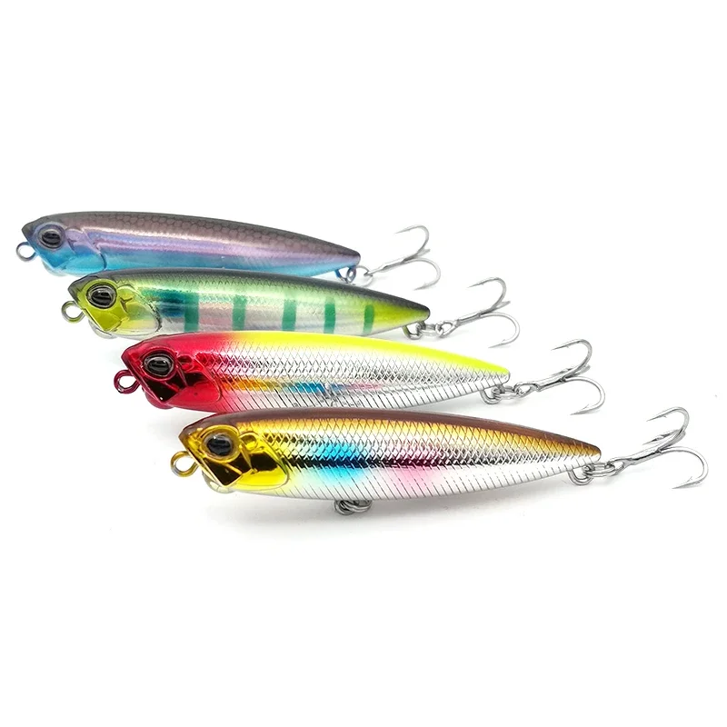 1pcs Fishing Lure Bait Swimbait Jerkbait Pencil 65mm 5.2g Walk Dog Floating Lures Bass bait luer Floating Pencil Surface Stick
