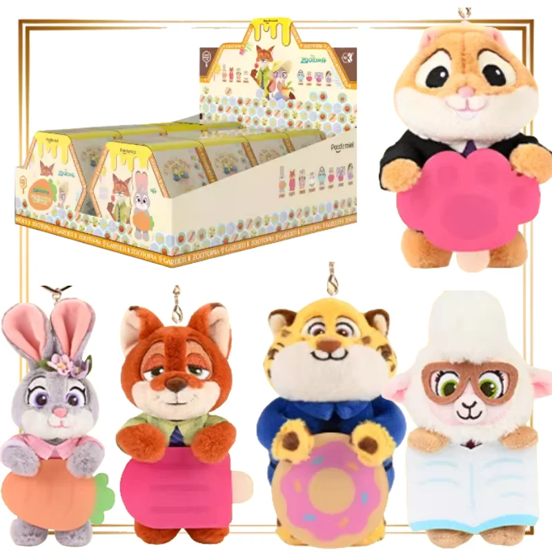 

Серия Zootopia Pinyin Fun слепая коробка Джуди кулон декоративные украшения игрушка фигурка аниме Ник рождественские подарки ленивец периферия