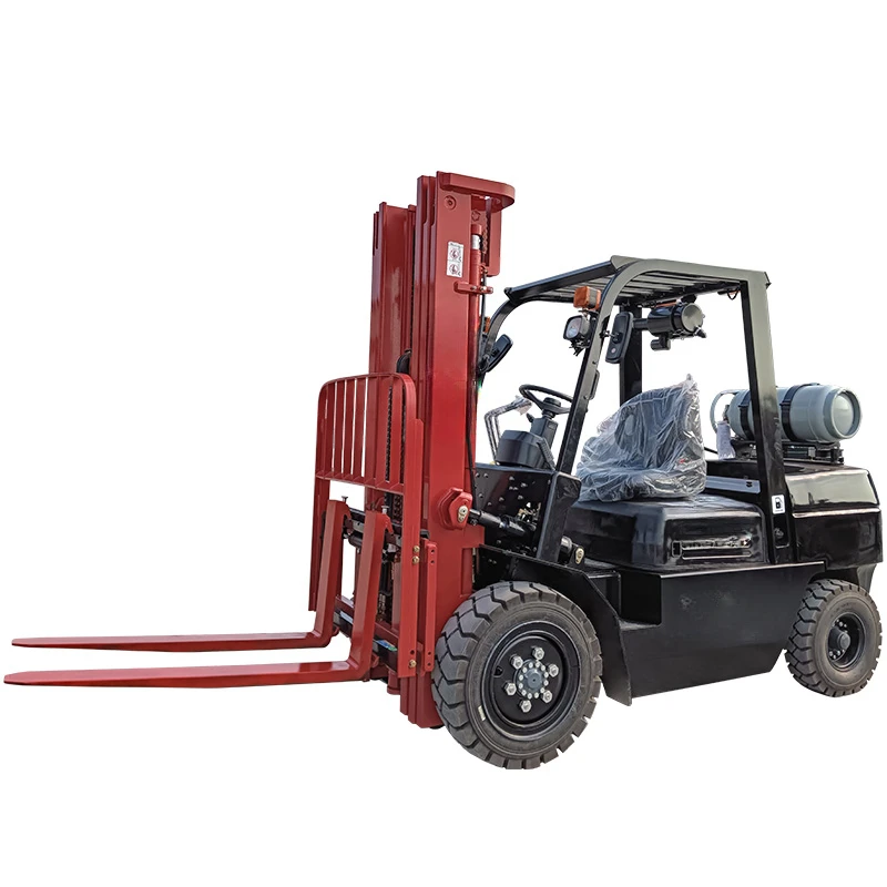 for forBest quality factory HUAYA forklift propane 3.5 ton 3 ton Durable Japan engine Fully hydraulic Comfortable lpg gas