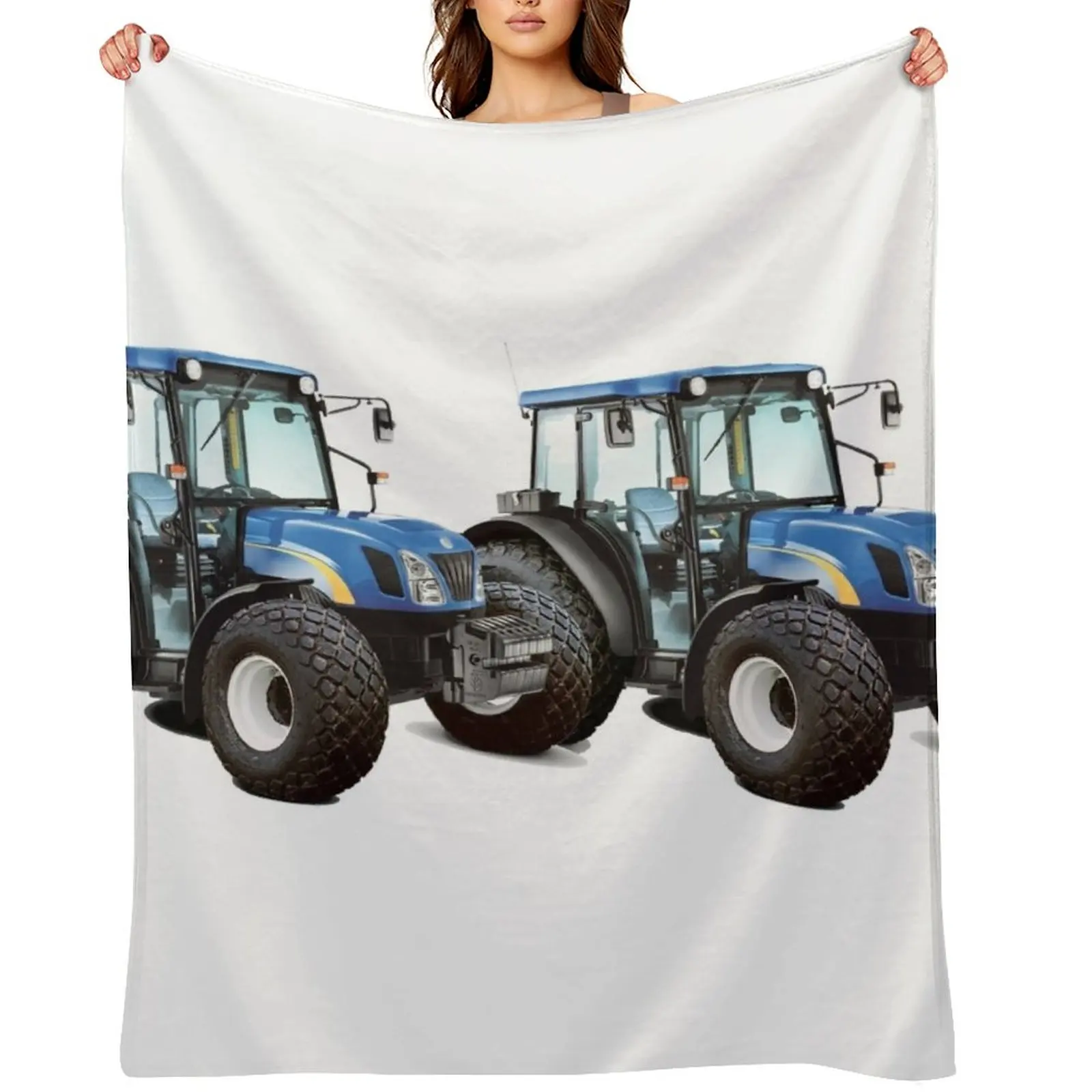

Modern Tractors Throw Blanket Blankets For Sofas christmas decoration Decorative Beds Comforter Blankets