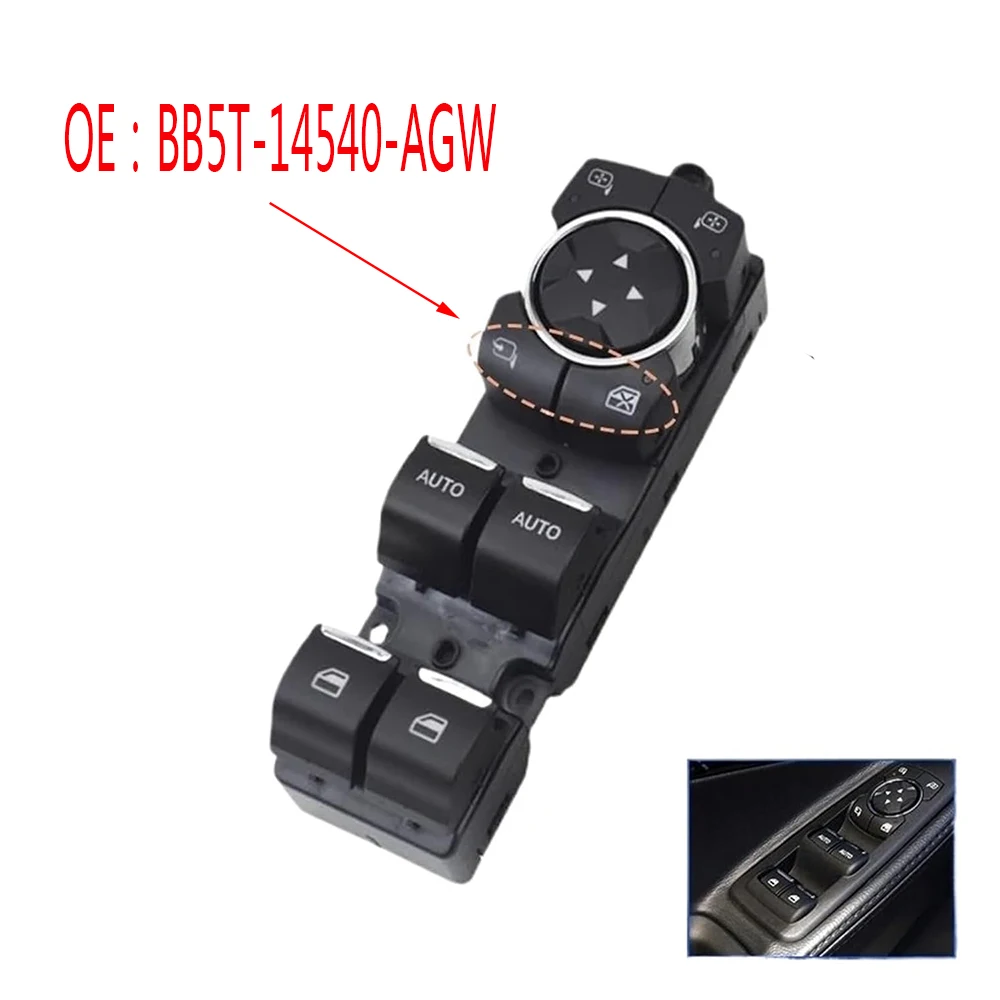 For Ford Explorer 2011 2012 2013 2014 2015 Car Electric Master Window Switch Lifter Control Button BB5T-14540-AGW BB5T-14541-BGW