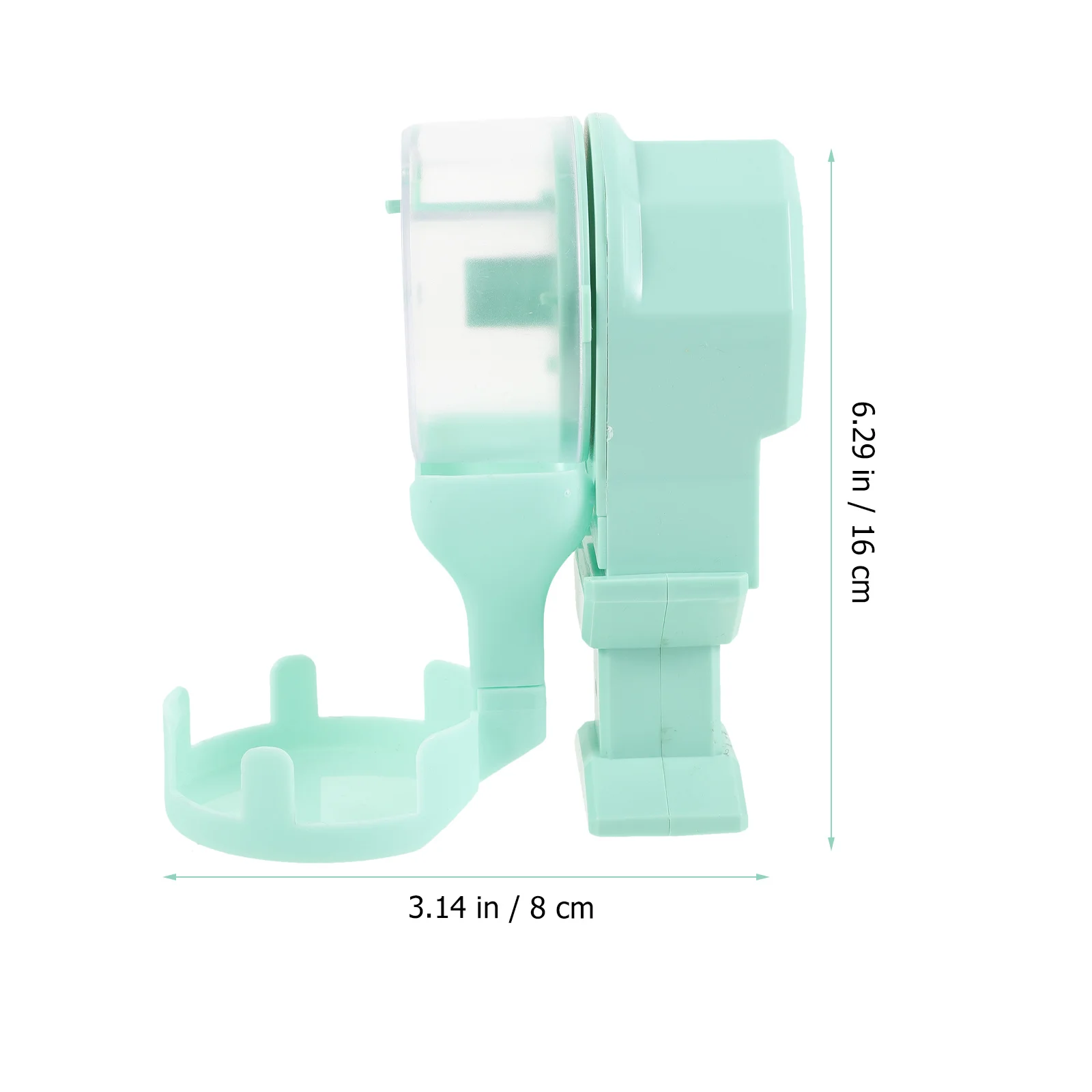 

Automatic Feeder For Reptile Transparent Food Water Dish Durable Plastic Pet Feed Bowl Easy Clean Reptile Feeding