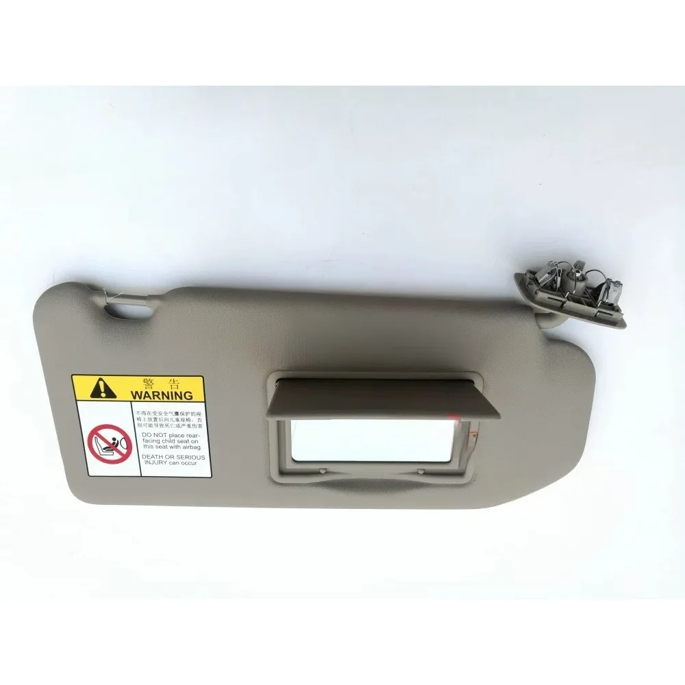 For Citroen C4L C4 C-Quatre Sun Visor Assembly with Light Makeup Assembly Clip Buckle Makeup Mirror Genuine Left Right