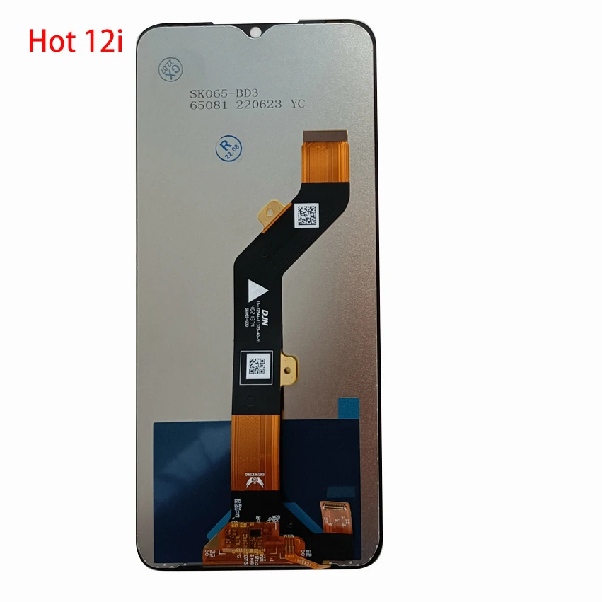 

Для Infinix Hot 12 Play X6816 X6816B/X6817 Hot 12 Pro X668 Hot 12i X665 ЖК-экран + сенсорный дигитайзер с рамкой
