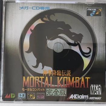 Mega CD copy disc game Mortal Kombat unlock console Megasega Retro optical drive Retro Video game machine parts