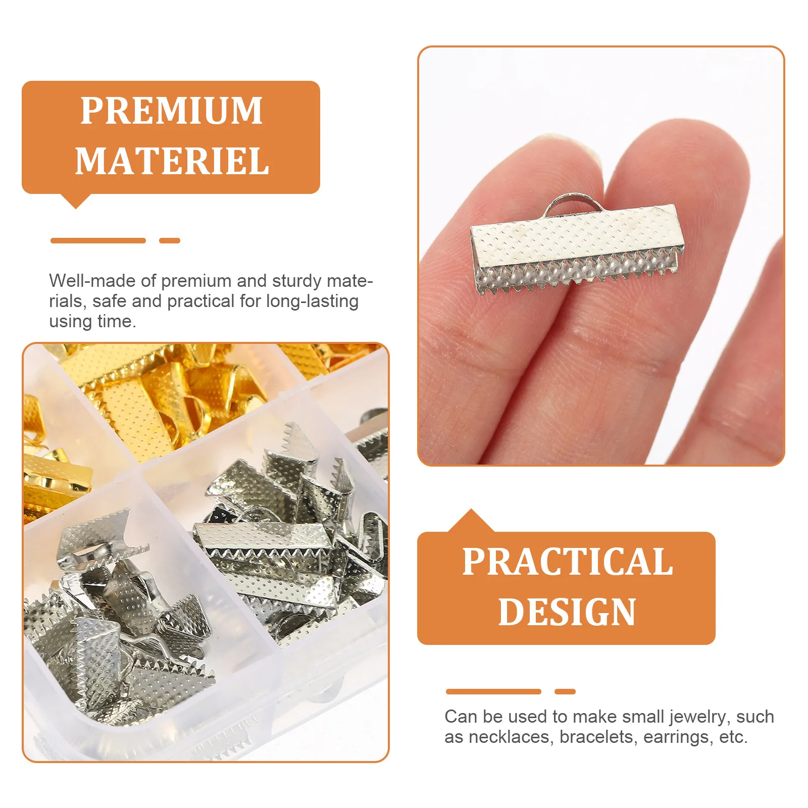 

Lobster Clasps Extension Chain Alloy Materials Jewelry Making Supplies Ribbon Clamps Bracelet Findings DIY Craft Tools Long