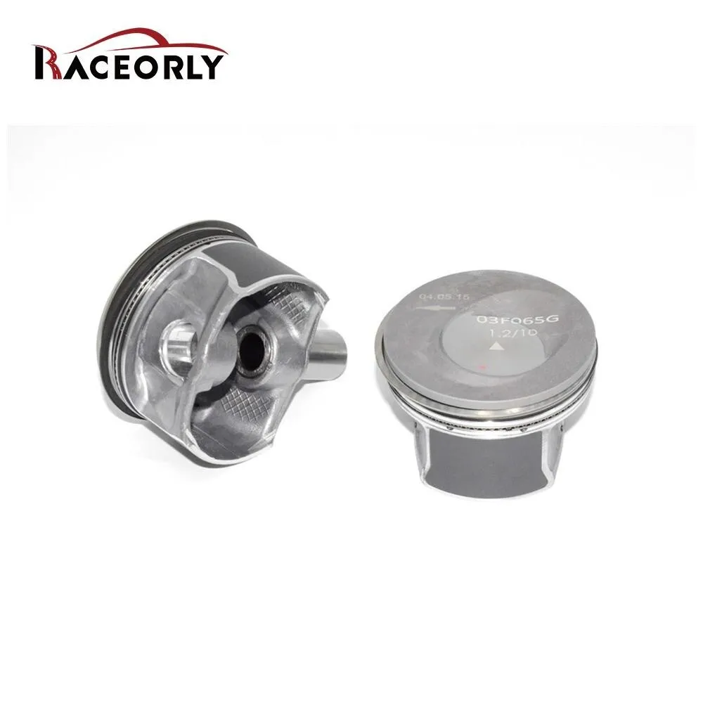 RACEORLY Pistons Rings Set +0.5mm 71.5mm For VW Beetle Golf AUDI A1 1.2T CBZ