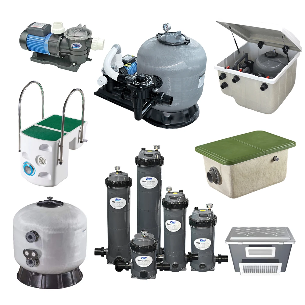 Factory  Full Set Pool Equipment & Accessories Filter Spa Pump Cover Cleaner For Swimming Pools