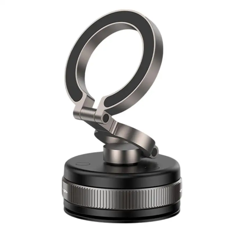 

Vacuum Suction Phone Holder Vehicle Dashboard Smartphone Mount Portable Multifunctional Vacuum Magnetic Phone Holder For