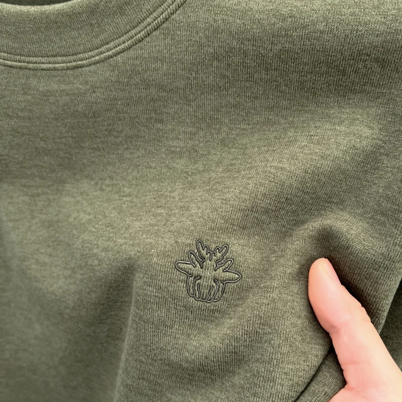 Hot Sale Men Long Sleeve T Shirt Crew Neck Solid Color Soft Breathable Spring Autumn Casual Fashion Basic Pullover Top Menswear