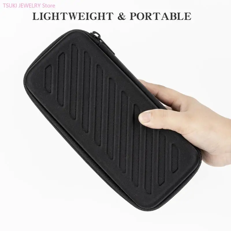 62KE Watch Storage Bag 3 Slot Portable Watch Travel Cases for Travelling