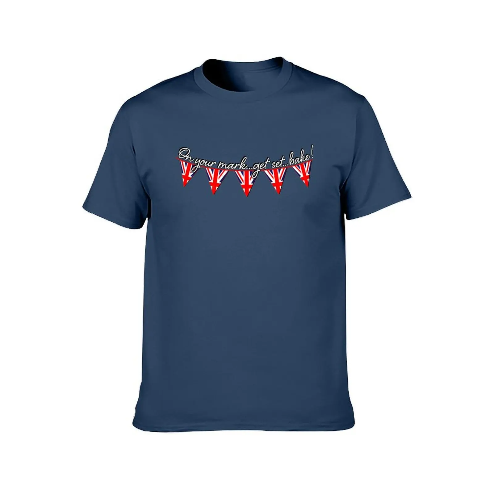 On your mark...get set...bake! T-Shirt man t shirt luxury cotton t shirt pack funny t shirts cotton T-Shirt