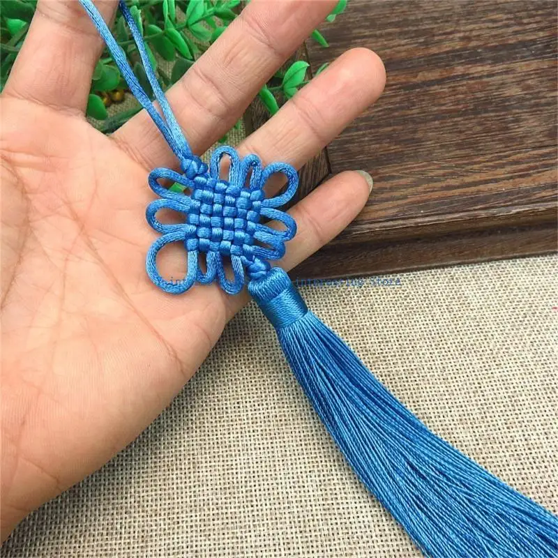 

896A Chinese Knot Tassels Festival Knot Pendant Ornament for New Year Spring Festival