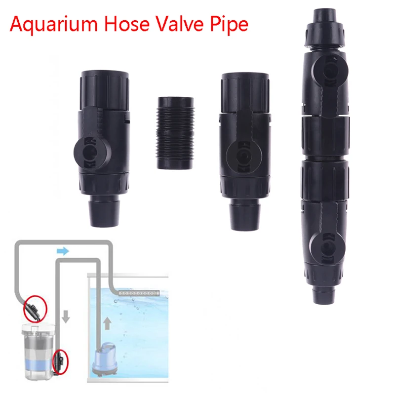 Fish Aquarium Hose Valve Pipe Valve Quick Release Connector Adapter