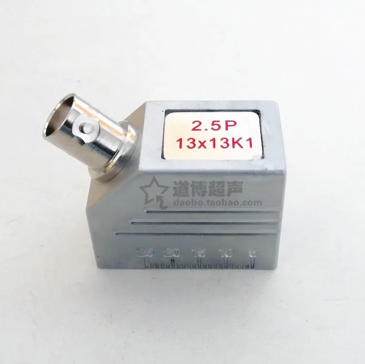 Ultrasonic Oblique Probe 2.5P13 × 13K1 General-purpose Flaw Detector Probe Metal UT Probe Transducer