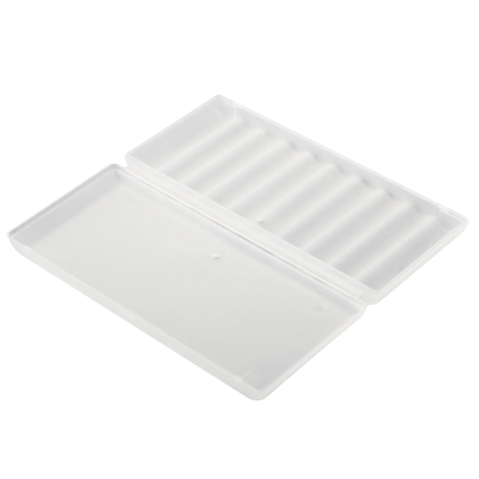 Plastic Battery Organizer For 10 AA Or AAA Cells With Shell And Tight Seal For Reliable Protection And Portability