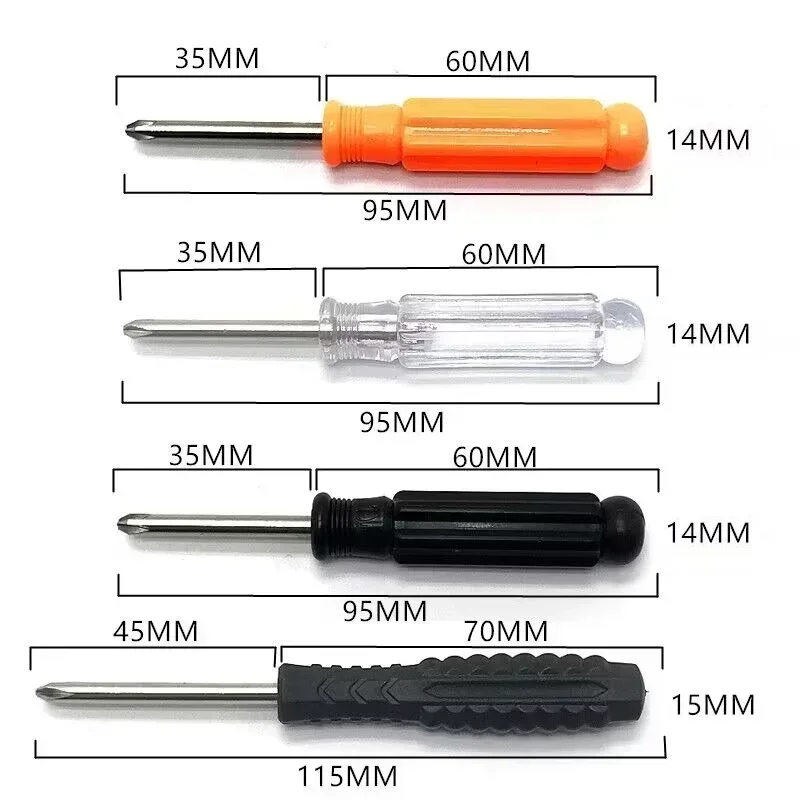 2pcs/set Mini Multi-Function Precision Screwdriver Set for Mobile Phone Tablet Repairing Tools Set Non-slip Grip Hand Tools