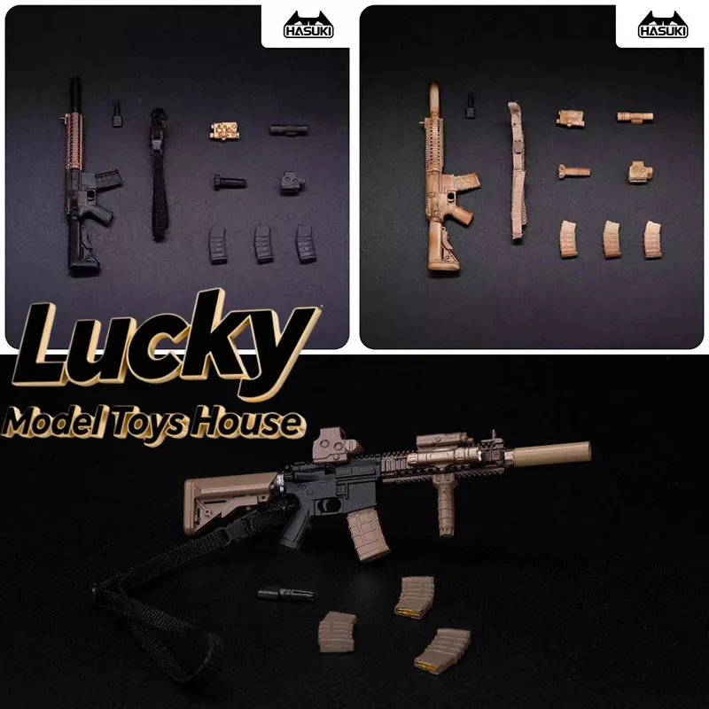 

Модель военного снаряжения HASUKI 1/12 Scale Soldier WM-04 MK18, статичная модель, аксессуар для 6-дюймовых фигурок, украшение для сцен.