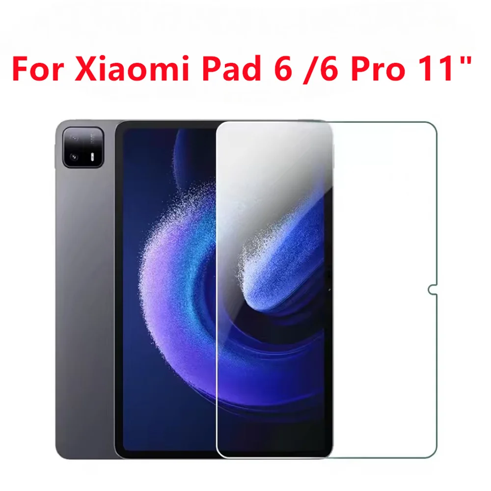 

1 шт. Защитная пленка из закаленного стекла для Xiaomi Pad 7 8 Pro 11.2 2026 Mi Pad 6 11 дюймов 6s Pro 12.4, защита от царапин