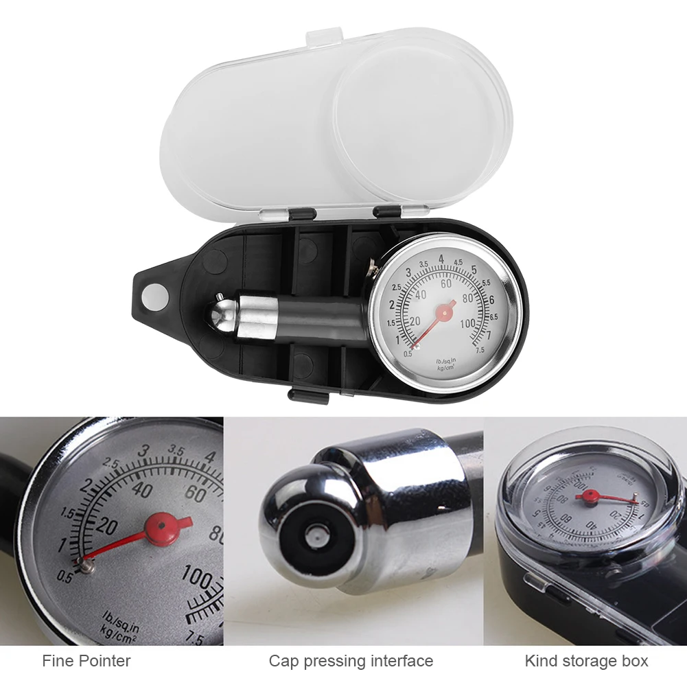 

Car Tyre Pressure Gauge High Precision Digital Tyre Pressure Meter Mini Auto Inflation Pressure Detector Auto Measurement Tool