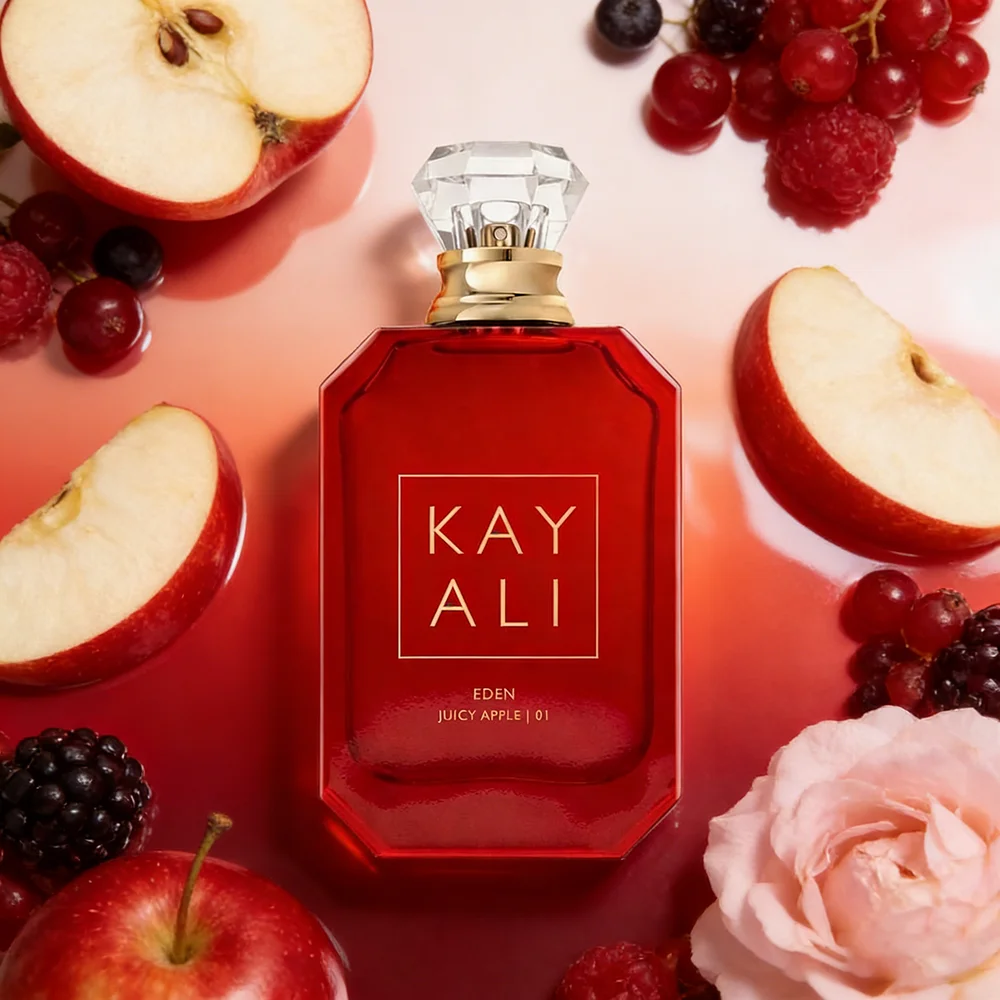KAYALI EDEN JUICY APPLE | 01 Eau de Parfum | 100ml / 3.4 oz Perfume for Women & Men | Juicy Red Apple, Berry & Floral Gourmand S