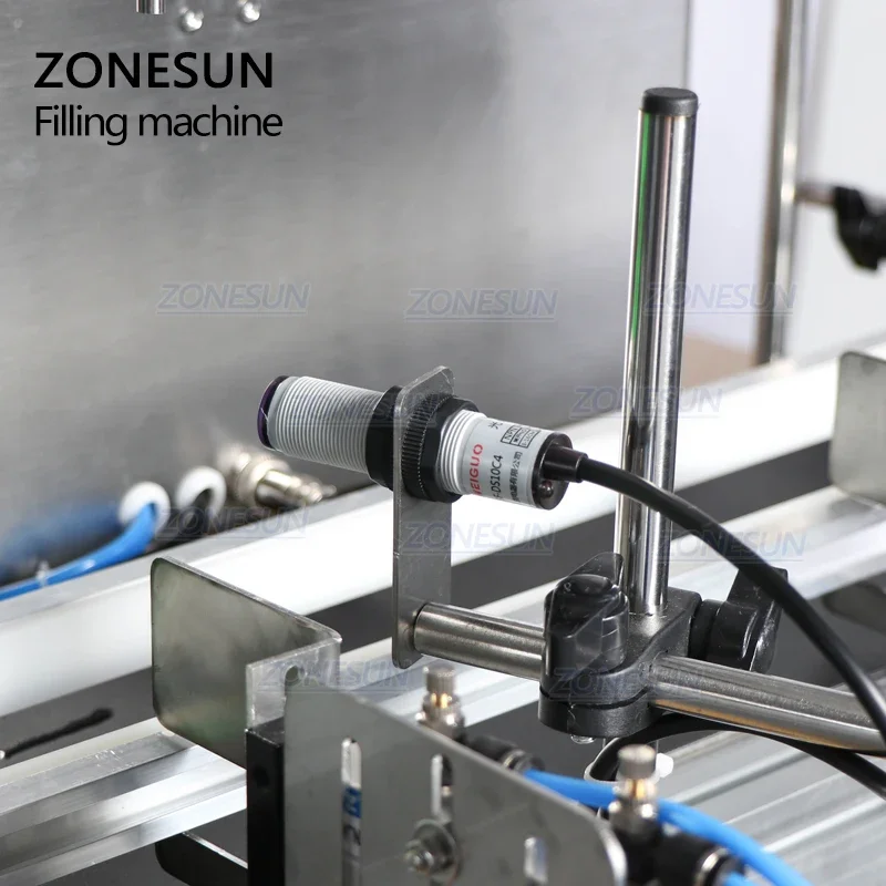 ZONESUN ZS-DTPP4F Desktop Automatische Füllmaschine Tinte Desinfektionsmittel Augentropfen Salzklorischer biologischer Flüssigkeitsflaschenfüller