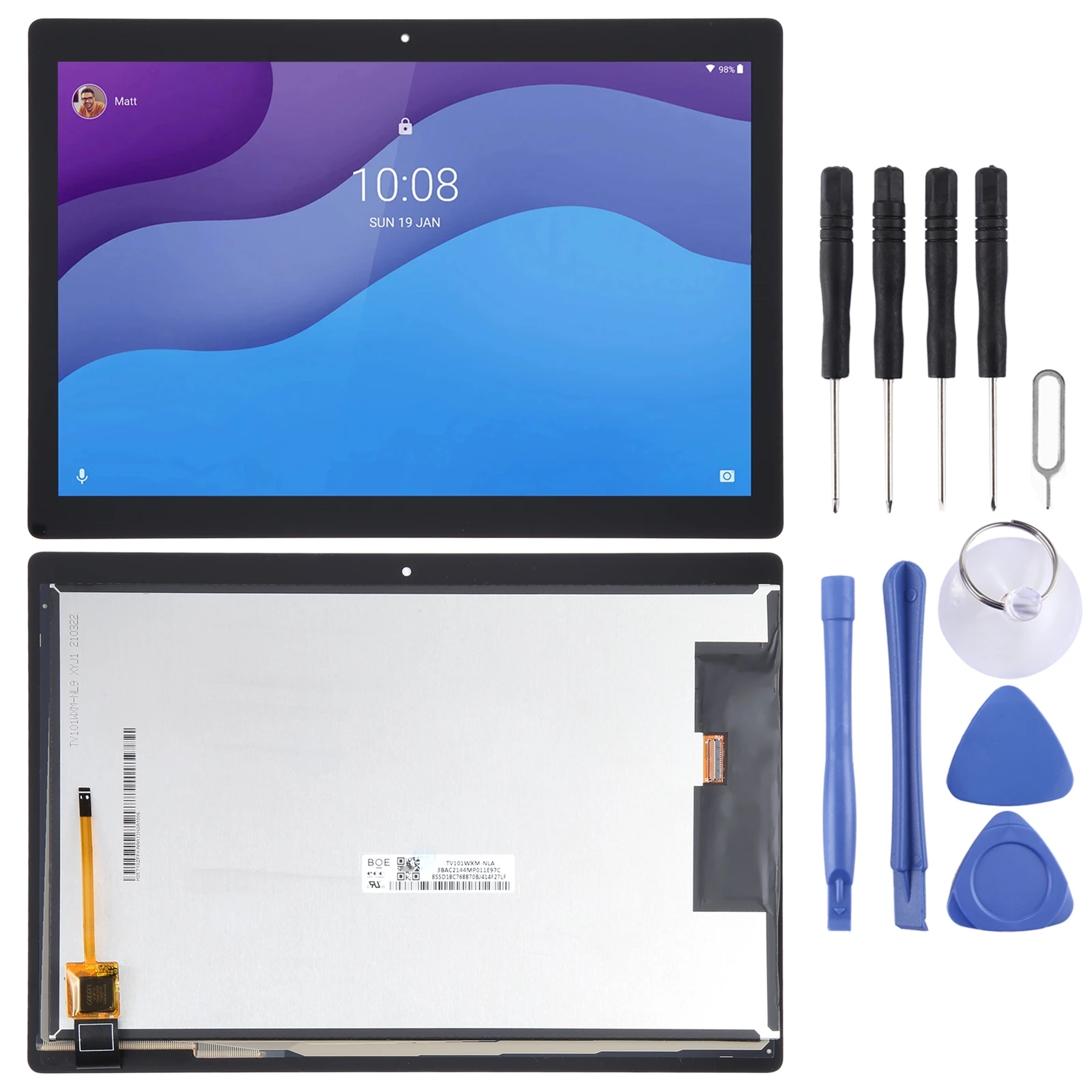 OEM LCD Screen for Lenovo Tab M10 HD TB-X505 X505F TB-X505L X505 with Digitizer Full Assembly