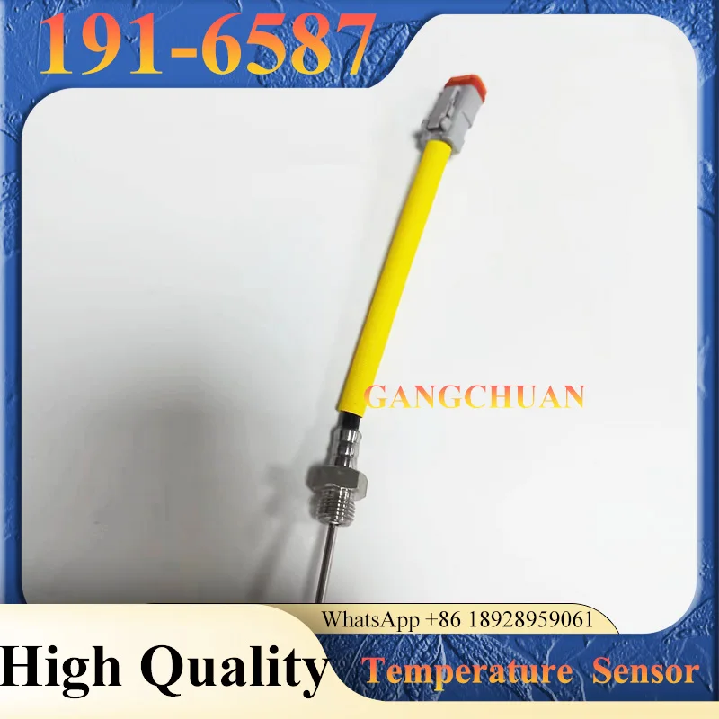 Hochwertiger Wassertemperatursensor 191-6587 1916587   für E322C E325C E330C Bagger Ersatzteile