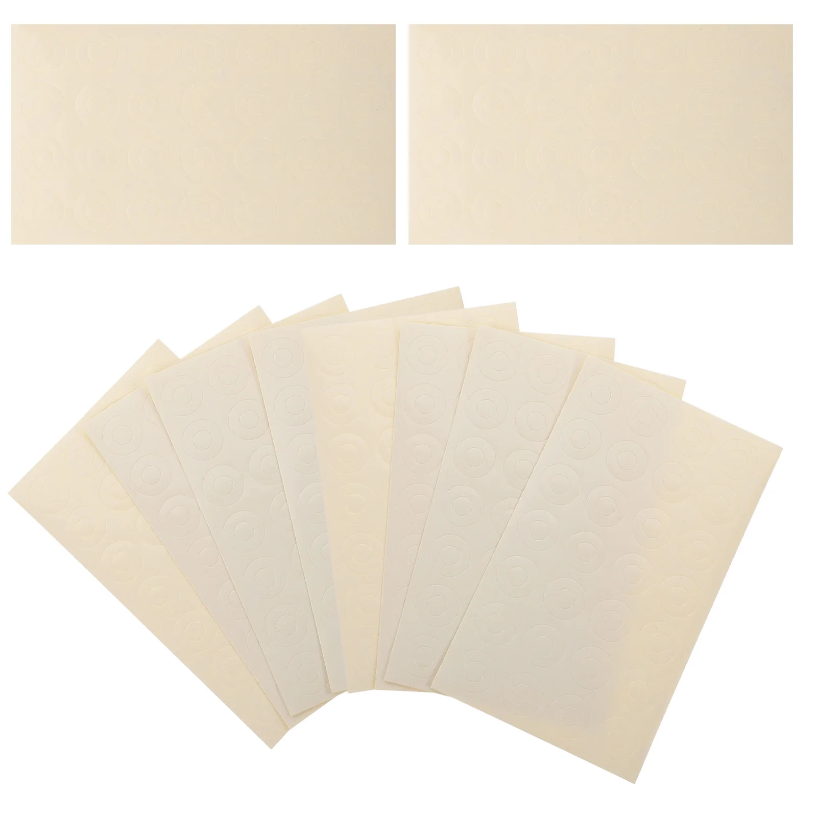

280Pcs Paper Hole Protector Stickers Reinforcement Labels for Loose-Leaf Paper Binders Notebooks Reinforcement Labels