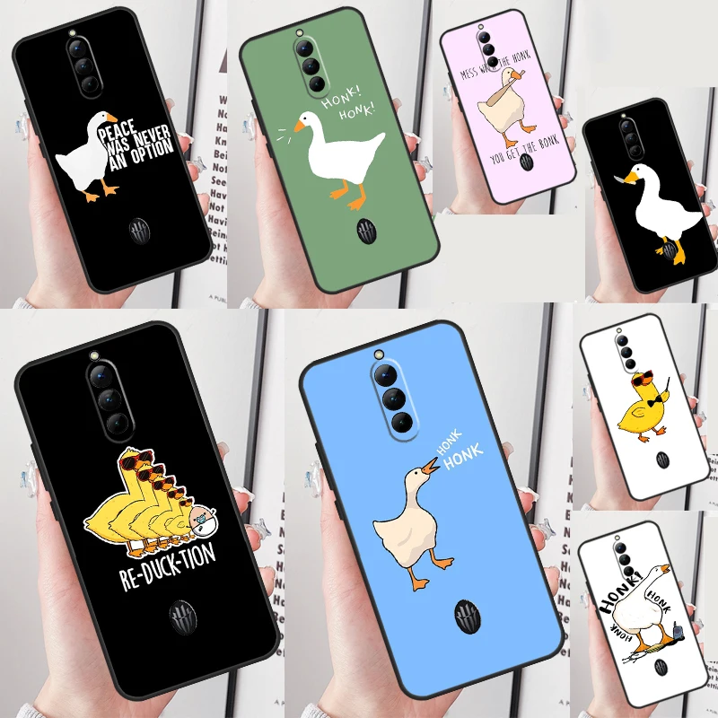 Funny Cartoon Duck …