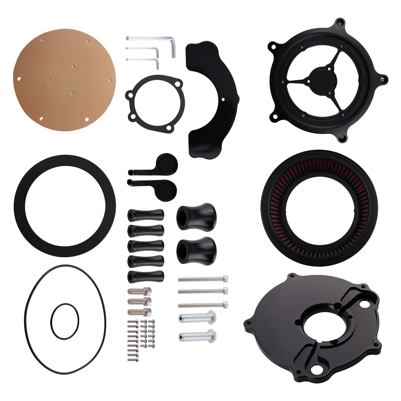

New Custom Air Filter Kit for Harley Davidson Sportster XL 2004-Up Performance