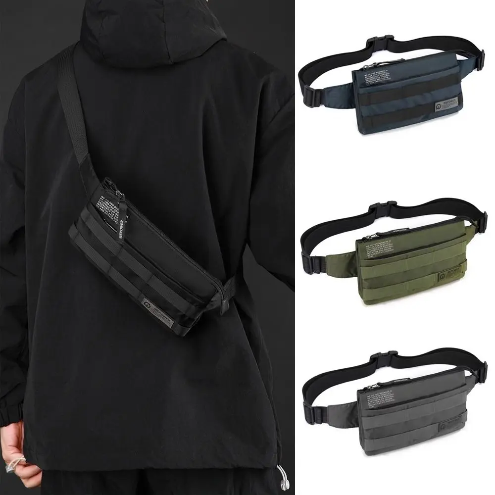 

High Quality Vintage Style Men Waist Pack Simple Design Multifunctional Fanny Bag Small Size Shoulder Bag Travel